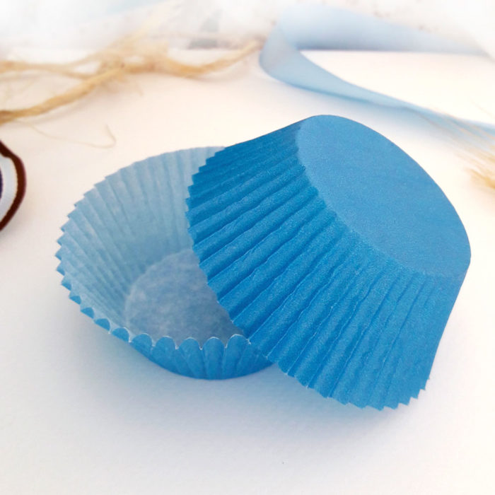 Cápsula horneable azul